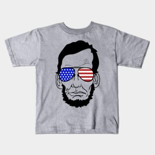 Merica Lincoln Kids T-Shirt